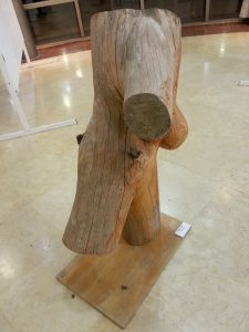 woman, wood